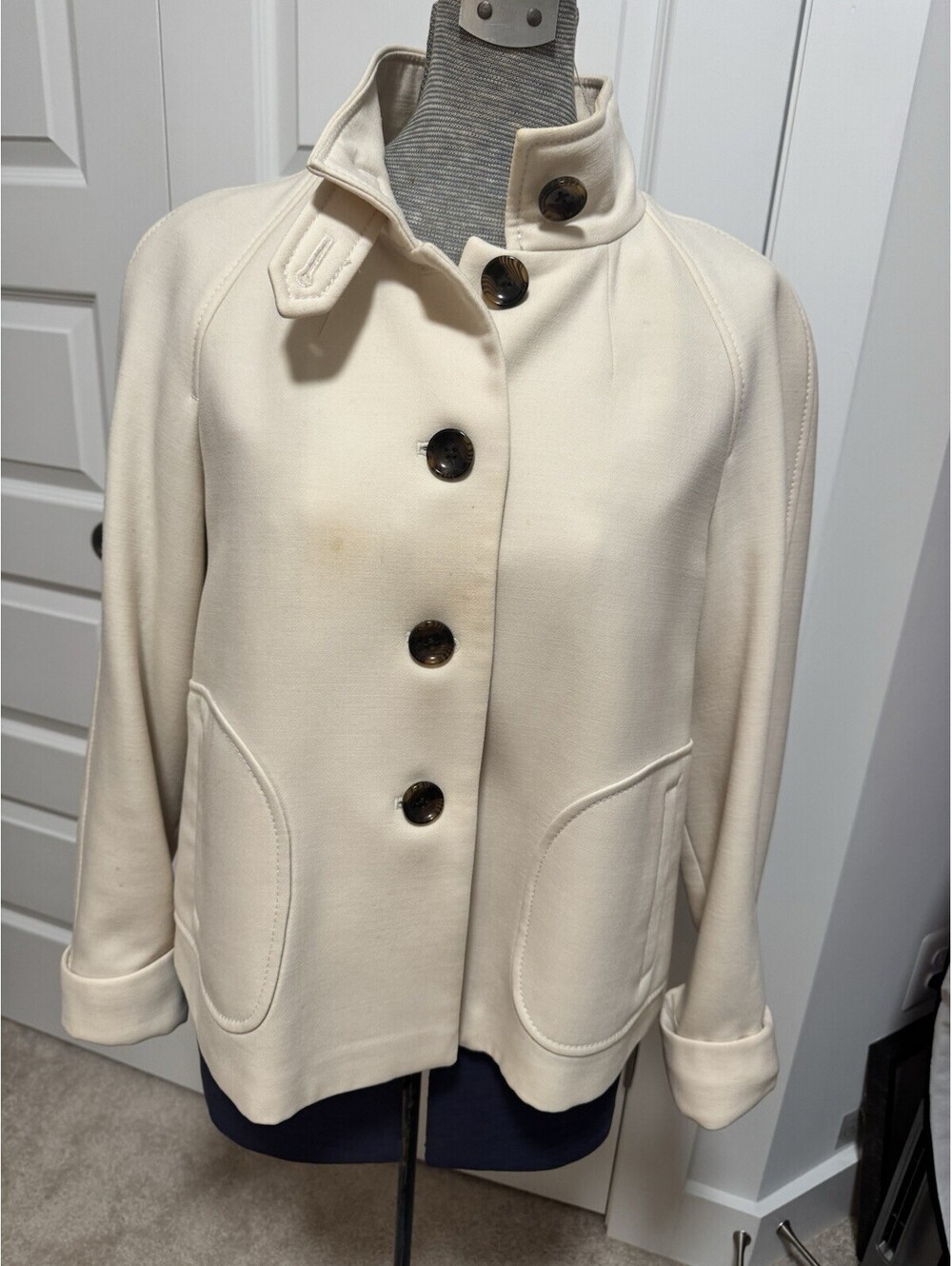 banana republic Ivory Swing jacket [COPY]